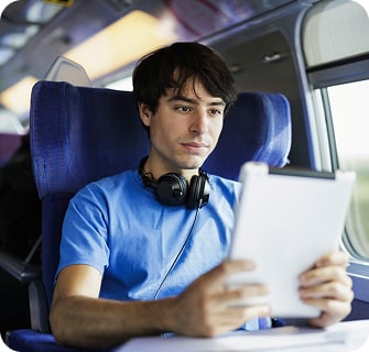 Profitez du divertissement et du wifi à bord avec le portail TGV INOUI